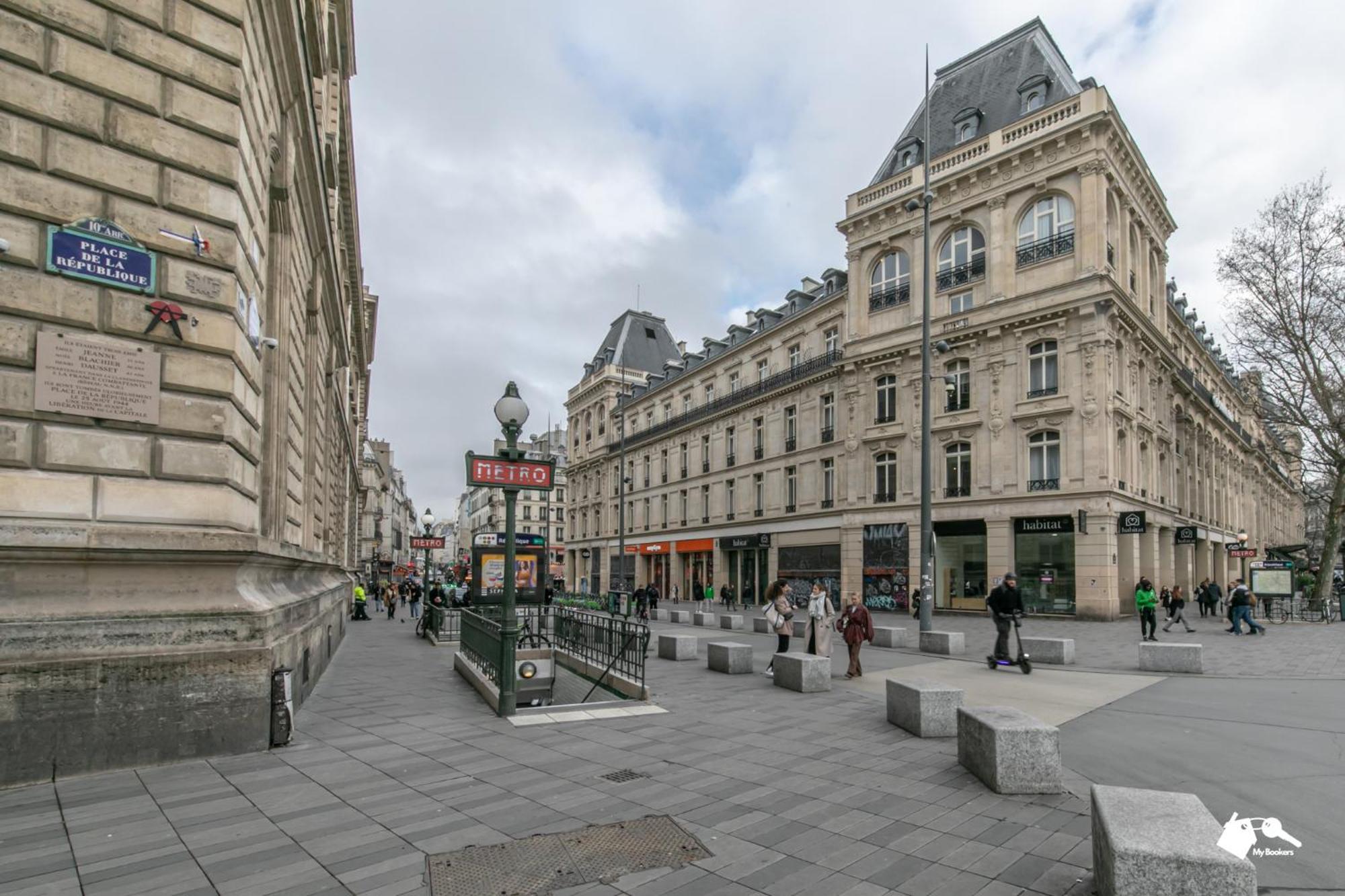 Mba - Splendide Appart - Gambey 2 - Proche Republique Paříž Exteriér fotografie